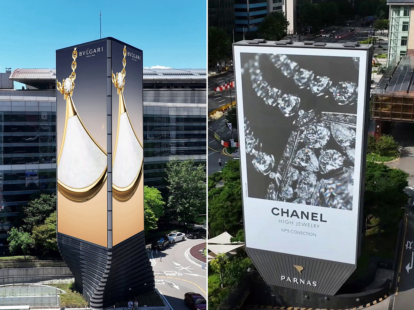 중앙OOH 코엑스 & 파르나스 미디어타워